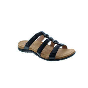 Slide into this chic Täōs sandal for cooling comfort! Gemma provides long-lasting support and comfort for day and evening wear! The footbed has extra cushioning and breathability, while the thick rubber sole provides stable grip and traction. This sandal will keep you comfortable and supported.