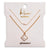 Add elegance to your everyday look with the K'lani Glimmer Necklaces. Featuring luminous pearl accents and warm gold tones, this versatile set works beautifully on its own or layered. Wear as a reminder that even the small moments can hold a glimmer of shine