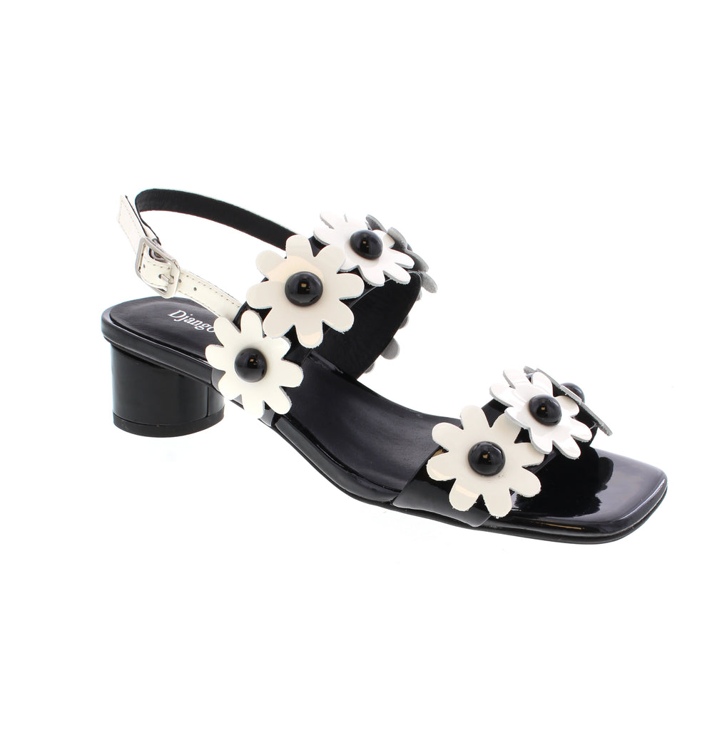 Make a statement in the Django &amp; Juliette Hatsyl , where eye-catching black with white florals steal the show. These will be your new go-to for weddings, graduations, and any occasion calling for style.