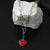 Hackney Nine Heart Rouge - Silver