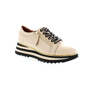 Experience comfort and style with Alfie & Evie Hosting! Crafted with Turkish leather and a non-slip, flexible sole, these shoes provide all-day support. The side zip and lace-up design offer added style and stability.