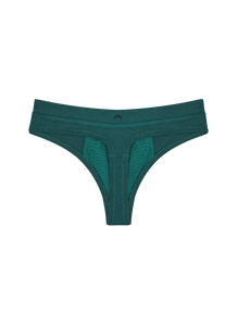 Huha's Mineral Thong is the perfect choice for any woman on the move. It's made with TENCEL™ and smartcel™ sensitive for fresher, longer-lasting comfort. You'll stay covered from front to back all day, so you can lounge, work out, or go-go-go in style! 