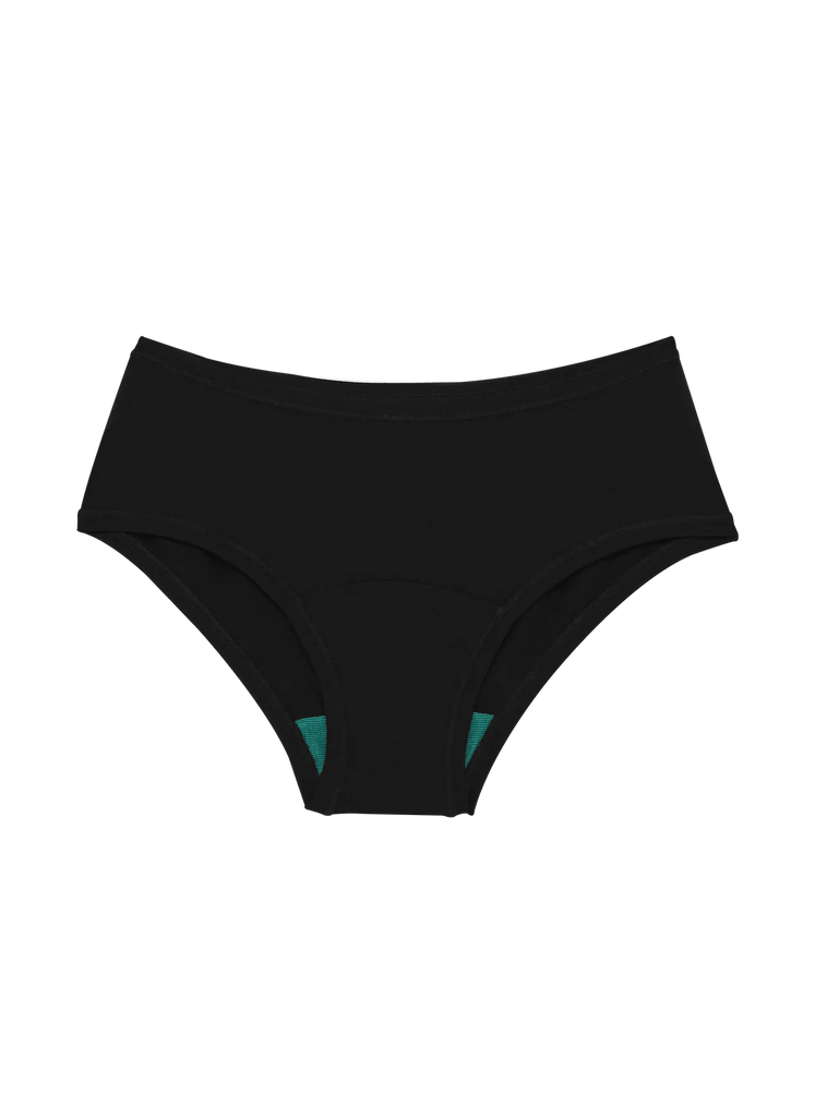 The Huha Hipster is a boyshort designed for everyday comfort. It features a deep side and cheeky coverage with a low-mid rise that sits below your belly to reduce pressure.&nbsp; A wide gusset provides seamless coverage from front to back with no uncomfortable seams. Made from soft TENCEL™ fibers blended with antimicrobial zinc oxide, it keeps you fresh and comfortable all day. Perfect if you're looking for a lightweight boyshort that feels good and moves with you.