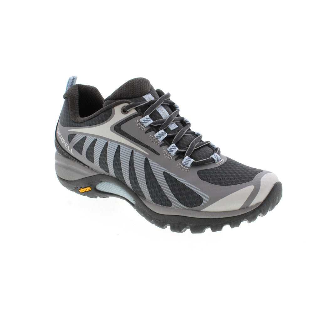 Conquer trails with confidence in the Merrell Siren Edge 3. This versatile hiking shoe combines breathable mesh construction with responsive cushioning for all-day comfort on varied terrain. Engineered with a reinforced arch support system and shock-absorbent EVA midsole, the Siren Edge 3 delivers stability whether you're hiking steep slopes or walking urban paths.