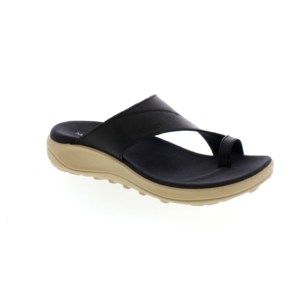 The Merrell District 4 Luxe Post sandals offer both comfort and style. Made with full-grain leather and a 60% recycled microfiber lining, these sandals are not only durable but also environmentally friendly. The clean sport NXT treatment ensures natural odor control, while the EVA foam insole provides all-day comfort.