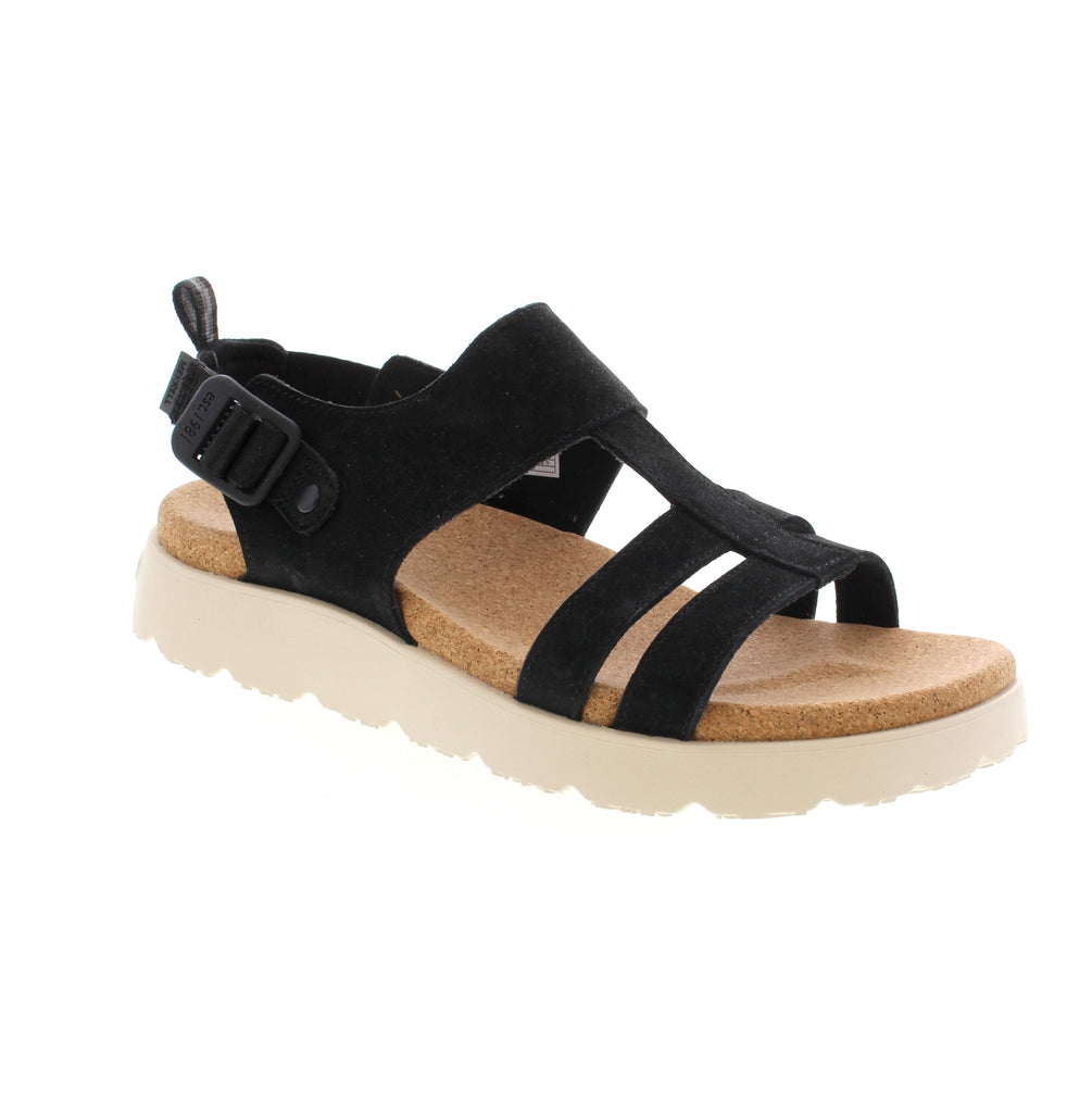 Elevate your style with the Merrell Fleur Backstrap sandal in black. Perfect for a night out or casual outings, this sandal offers both versatility and comfort. Its backstrap provides a secure fit while its sleek design adds a touch of elegance.