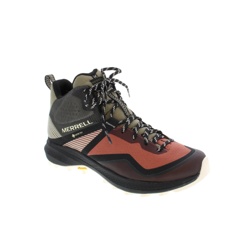 The Merrell MQM 3 Mid GTX is designed for the active outdoorsman. It features a Vibram® sole for maximum grip and stability to facilitate hiking, running, and light scrambling activities. The lace-to-toe lacing system provides an improved locked-in fit for greater comfort and secure footing. Experience all your outdoor adventures with the Merrell MQM 3 Mid GTX.
