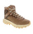Conquer any terrain with the Merrell Ladies Speed Strike 2 Mid WP in Tan. Built for adventure, this waterproof mid-cut boot combines rugged durability with everyday comfort. Waterproof leather upper shields your feet from the elements, while the fleece lining keeps them warm during cooler months. The reinforced arch support and EVA midsole deliver stability on uneven ground, and the aggressive rubber traction outsole grips confidently on wet or dry surfaces. Lace-up entry ensures a secure, customizable fit.