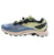 Ladies light weight mesh shoe, with rubber sole for traction, and beautiful blue and green color details.