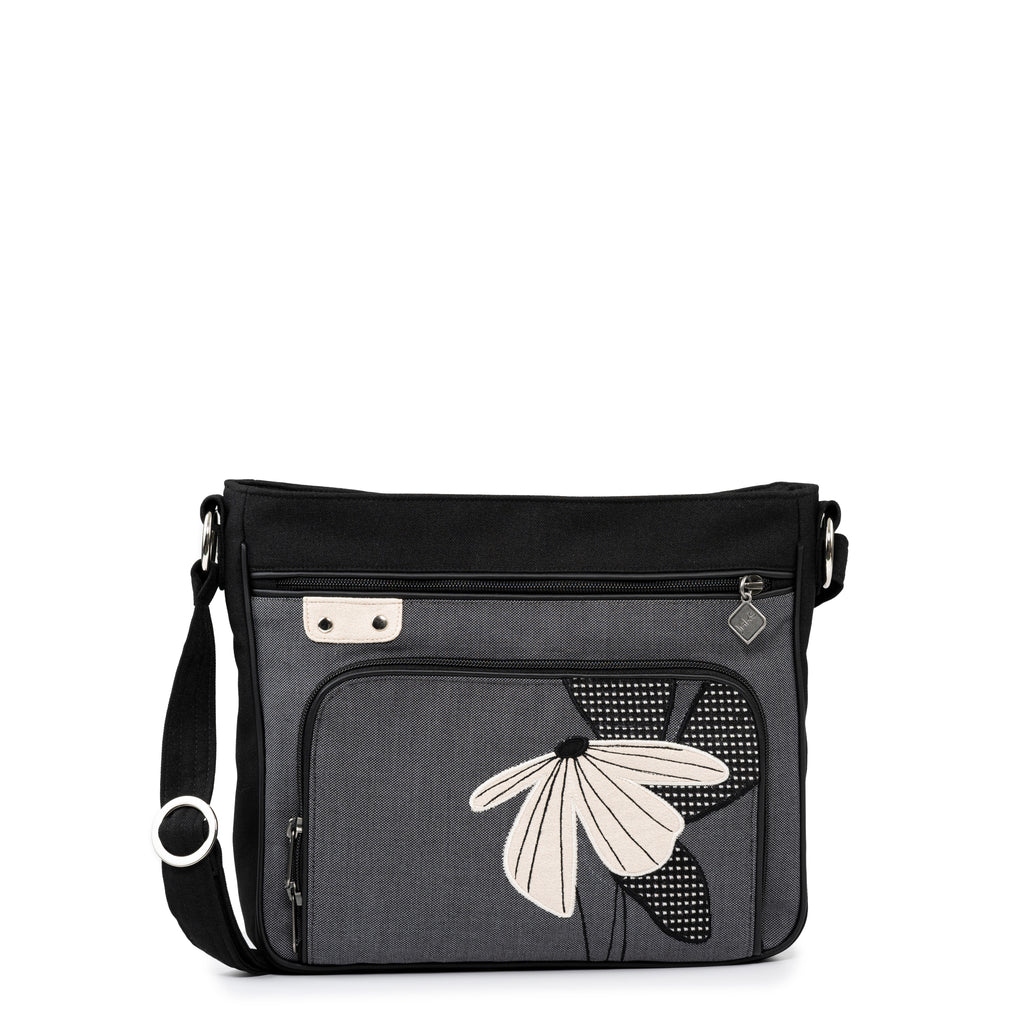 Stay organized and stylish on the go with the Jak's Tonique Amande bag. With multiple compartments, it conveniently stores your phone, money, and personal items. Perfect for every day, this bag is a must-have companion.
