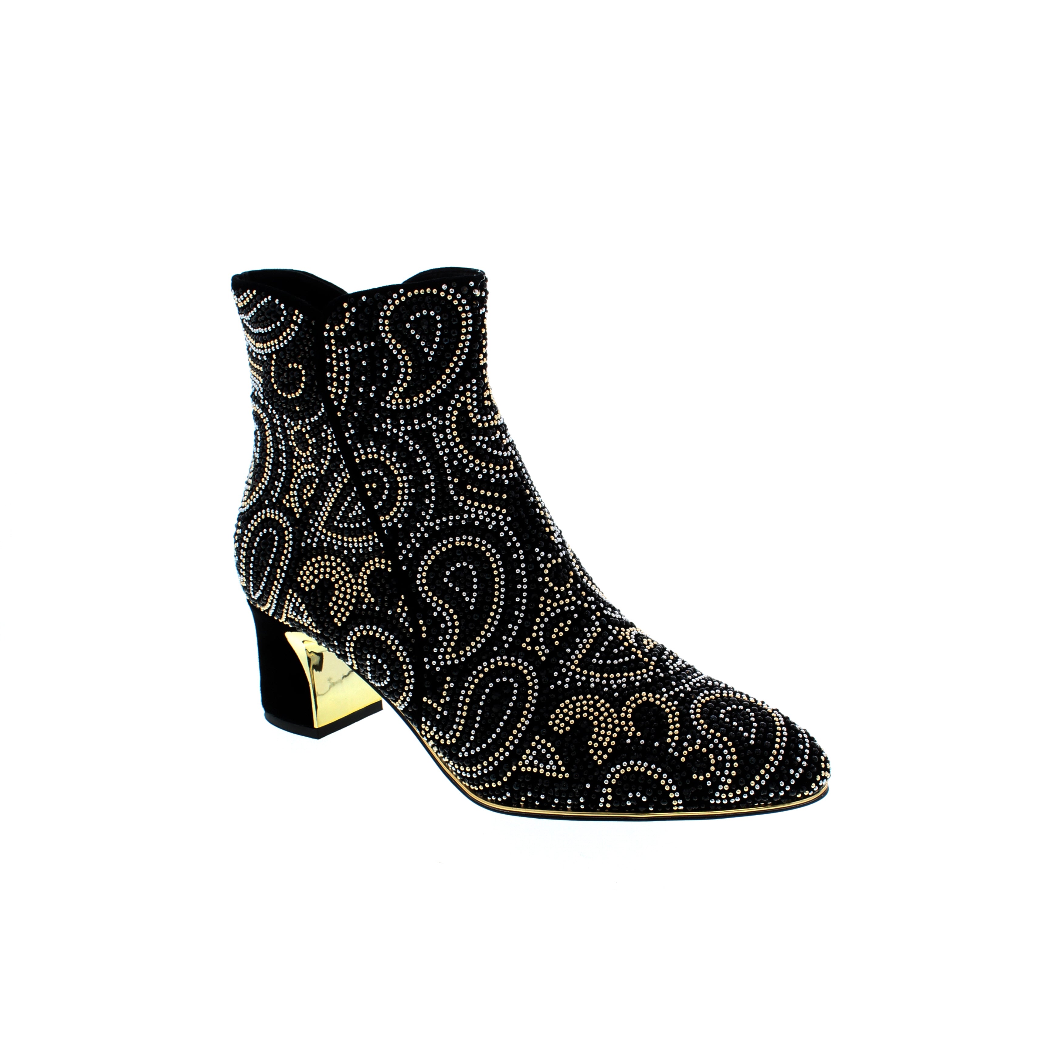 Django & Juliette Jakarta | Black Paisley – Sole City Shoes