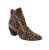 Elevate your everyday style with the Django &amp; Juliet Jazzy-DJ in Taupe Leopard. This versatile ankle bootie seamlessly transitions from office to weekend with its chic pointed-toe silhouette and comfortable block heel. Crafted with a suede upper, leather lining, and man-made leather footbed, the Jazzy-DJ delivers both durability and comfort.