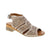 The Biza Kenzie stone sandal offers timeless style with quality construction. Featuring a full leather upper, lining, and footbed, it delivers natural comfort and durability. The stacked heel provides gentle lift, while the buckle and back strap closures ensure a secure fit. A foam midsole cushions each step, making it an ideal choice for casual summer outings.