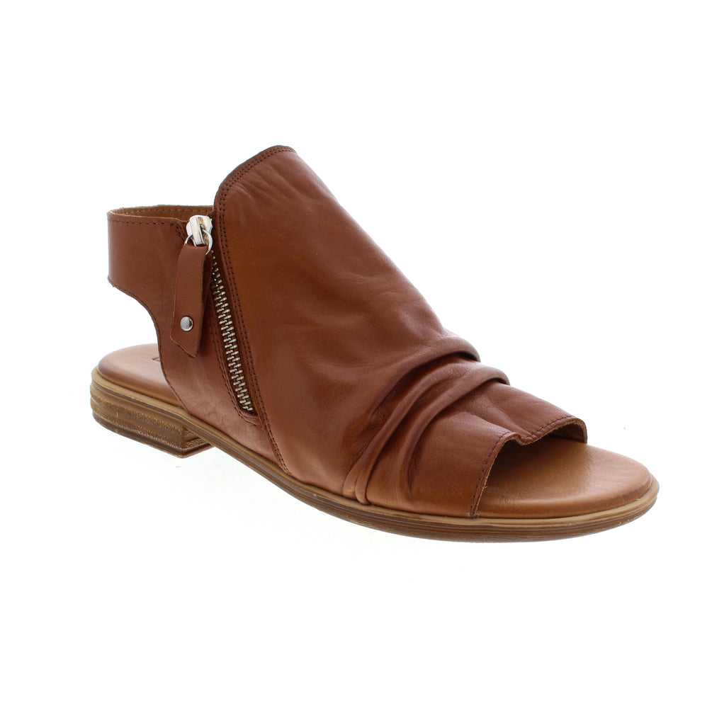 Step into comfort and style with the Everly Lauren-01 sandals. Crafted with a leather upper and a foam midsole, these sandals provide a comfortable fit for any casual occasion. The open toe and double-zip closure make them perfect sandal.