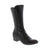The Everly Melany in Black combines sleek design with practical features. Crafted with a smooth leather upper, it offers durability and a polished look. The elasticized upper ensures a comfortable, flexible fit, while the side zip entry allows for easy on and off. Ideal for those seeking both style and convenience in their footwear.