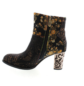 Elevate your style and artistic flair with Monet booties. The intricate floral embroidery and decorative details exude elegance and creativity. Step confidently and receive endless compliments in these unique and beautiful shoes. Embrace your inner artist and let your feet be the canvas.