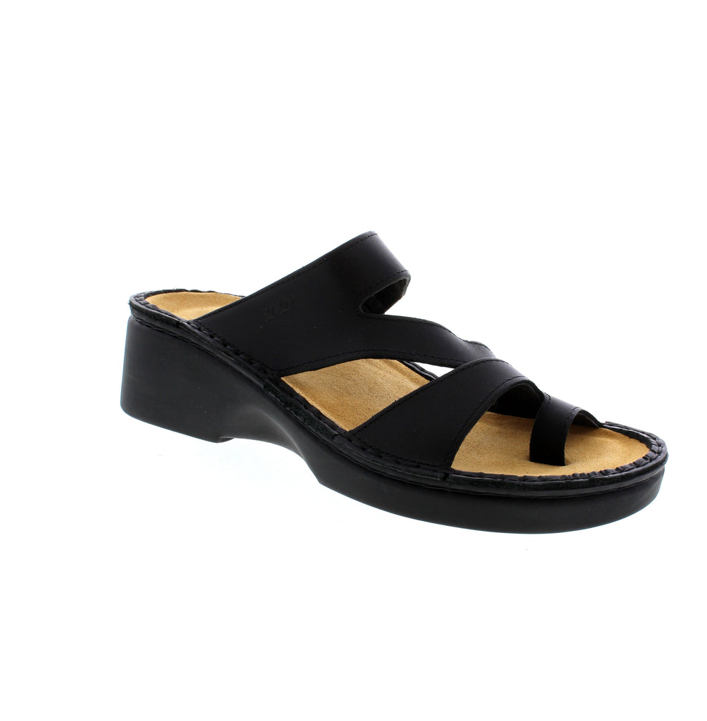 Upgrade your summer sandal game with the Naot Monterey in Bordeaux! Its unique z-strap design, padded instep, and toe loop provide exceptional comfort and support. The anatomic cork and latex footbed molds to your foot, while the 1.75" polyurethane sole offers lightweight, stable, and durable wear. Perfect for any summer adventure.