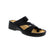 Upgrade your summer sandal game with the Naot Monterey in Bordeaux! Its unique z-strap design, padded instep, and toe loop provide exceptional comfort and support. The anatomic cork and latex footbed molds to your foot, while the 1.75" polyurethane sole offers lightweight, stable, and durable wear. Perfect for any summer adventure.