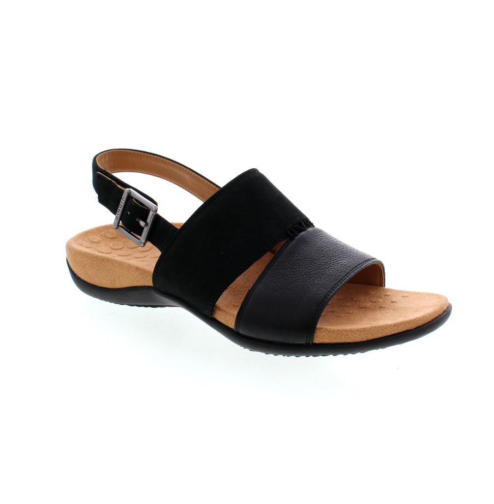 Experience ultimate comfort with the Vionic Rest Morro sandals. The moisture-wicking microfiber footbed keeps your feet dry, while the adjustable straps provide a personalized fit. With exclusive alignment technology, these sandals will keep you balanced and comfortable all day.