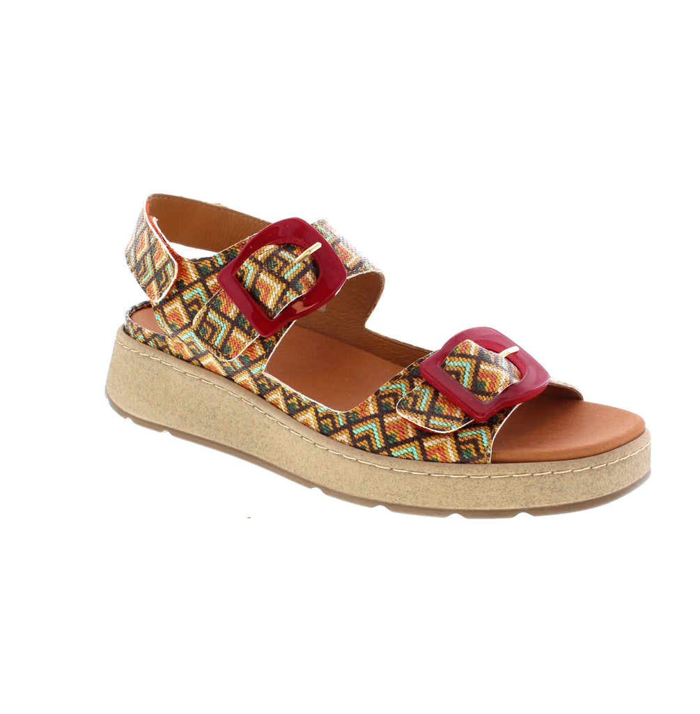 Experience exceptional quality and style with the Portofino Olso MS-10 sandal. Made for your summer wardrobe, it features adjustable velcro straps for a comfortable fit and gentle arch support for lasting foot relief. Enjoy your day with fashion and comfort in mind.