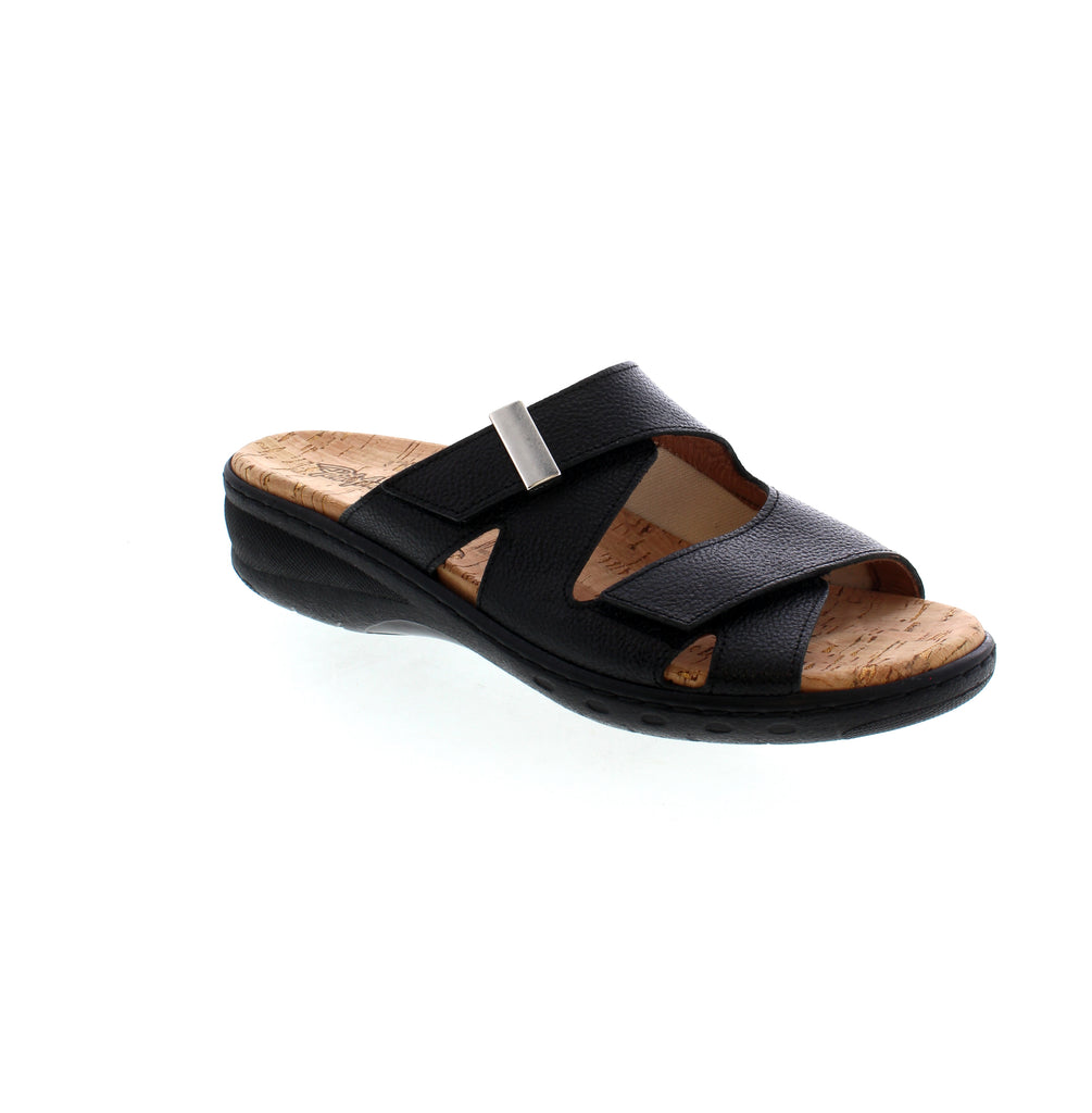 Crafted with quality and style in mind, the Portofino Adrianna ND-5596 sandal is the perfect addition to your summer wardrobe. The adjustable velcro straps ensure a comfortable fit, while the gentle arch support provides lasting foot relief. Enjoy your day in style and comfort.