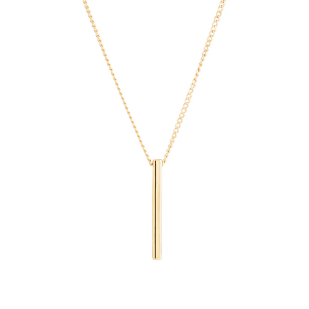 Unleash your inner fashionista with the LOLO Matchstick Pendant in Gold. Crafted with simple yet elegant details, this pendant is perfect for adding a touch of charm to any outfit. The delicate gold color and sleek design make this necklace a timeless addition to your wardrobe.