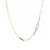 This modern gold paperclip chain necklace from LOLO is perfect for any look. Its classic design adds a sophisticated touch to any outfit. Crafted from quality materials, it is the ideal addition to your jewelry collection.