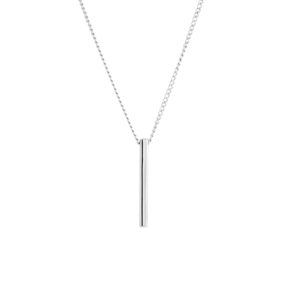 Capture effortless elegance with the LOLO Matchstick Pendant. Crafted from sterling silver, this delicate pendant adds subtle sparkle to your look with its sleek design. Subtle yet eye-catching - you'll love this necklace!