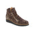 Step into effortless style with the Django &amp; Juliet Oh My-DJ in Taupe Leopard. This chic ankle bootie combines a luxe suede upper with a comfortable wedge heel, perfect for elevating your everyday casual look. Crafted with a soft suede upper, leather lining, and man-made leather footbed for all-day comfort. The rubber outsole provides reliable traction, while the double side zip entry makes getting in and out a breeze.
