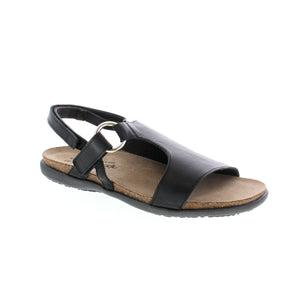As an everyday sandal, the Naot Olivia ensures effortless style and comfort. The adjustable hook & loop ankle strap allows for a personalized fit, while the anatomic cork & latex footbed, wrapped in suede, molds to your foot for optimal support. Perfect for those on-the-go days.