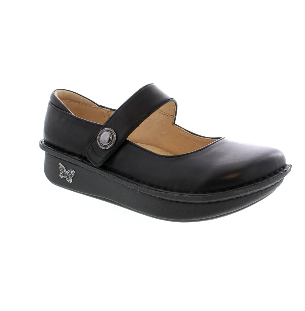 The Paloma Mary-Jane shoe is perfect for any occasion! This shoe is crafted with a slip-resistant and non-marking rocker outsole, engaging your feet in a natural rolling rhythm, bringing relief to tired, sore feet.
