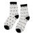 Unified Sheer Dot Socks - Pepper