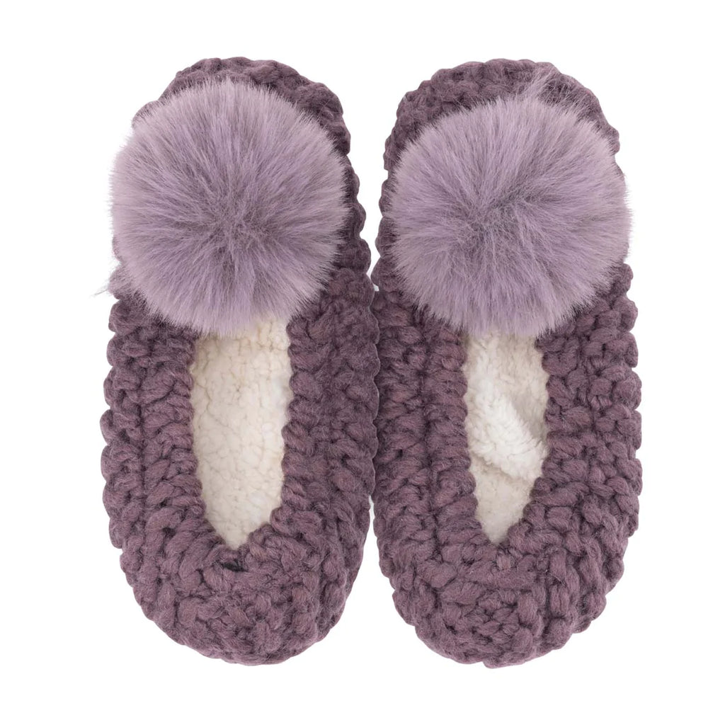 Indulge in ultimate coziness with the Lemon Popcorn Pom Pom Slipper. These ballerina knit slippers feature a plush, berber lining and secure, snug fit for maximum warmth and comfort. The adorable pom pom accent adds a touch of style while keeping your toes toasty all season long.