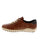 Man made leather remonte sneaker with side zipper for easy entry. 