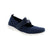 Meet your new favorite slip-on with the Remonte R3519-14 comfort that doesn't take itself too seriously. This navy flat features an elasticized upper and convenient velcro closure for grab-and-go ease, while the clean white sole keeps things fresh and versatile. The foam midsole absorbs shock with every step, and the removable microfiber insole adapts to your foot's unique needs.
