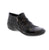 These Remonte R7674 ankle boots in Black combine functional design with distinctive style. Featuring dual zippers for effortless wear, their two-tone leather upper is enhanced by unique stitching that adds subtle visual interest. The low heel ensures all-day comfort, while the orthotic-friendly construction supports those needing customized footbeds. Ideal for casual wear without compromising on ease or support.