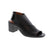 Make a statement with the Bueno Rhodes in sleek black. This open-toe sandal blends casual comfort with office-ready polish, featuring a sturdy block heel (2-3") and dual closure system with velcro and back strap for a customized fit. The all-leather construction upper, lining, and footbed ensures breathability and durability through every season.