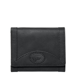 Red Wing Tri-Fold Leather Wallet - Black