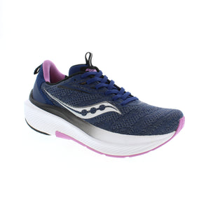 The Echelon 9, by Saucony, is a protective running shoe that features premium PWRRUN cushioning, FORMFIT technology to hug your foot and a flexible TRI-Flex outsole.