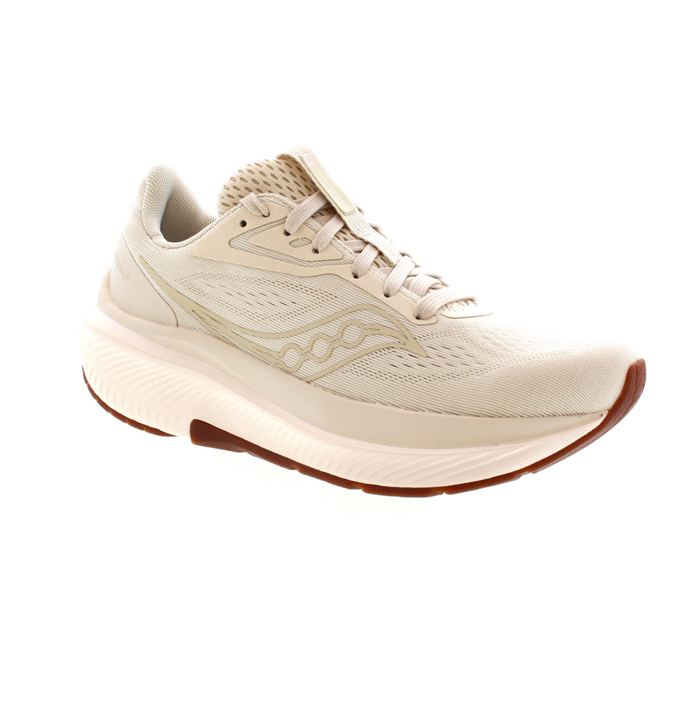 The Echelon 10, by Saucony, is a protective running shoe that features premium PWRRUN cushioning, FORMFIT technology to hug your foot and a flexible TRI-Flex outsole.