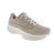 The Saucony Integrity Metro S11051-202-S11052-202 in oats beige is engineered for comfortable walking. Constructed with a leather upper and mesh lining, this shoe features a removable microfiber footbed that accommodates orthotics for personalized support. The foam midsole and rubber outsole provide cushioning with light arch support, while the lace-up closure ensures a secure fit.