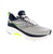 The Saucony Omni 23 ST S21072-125 in navy blends casual comfort with athletic performance for walking and road running. Featuring a mesh upper and lining with a removable microfiber footbed, this shoe accommodates orthotics and provides light arch support. The rocker bottom heel and padded collar reduce impact and enhance fit, while the rubber outsole delivers dependable traction.