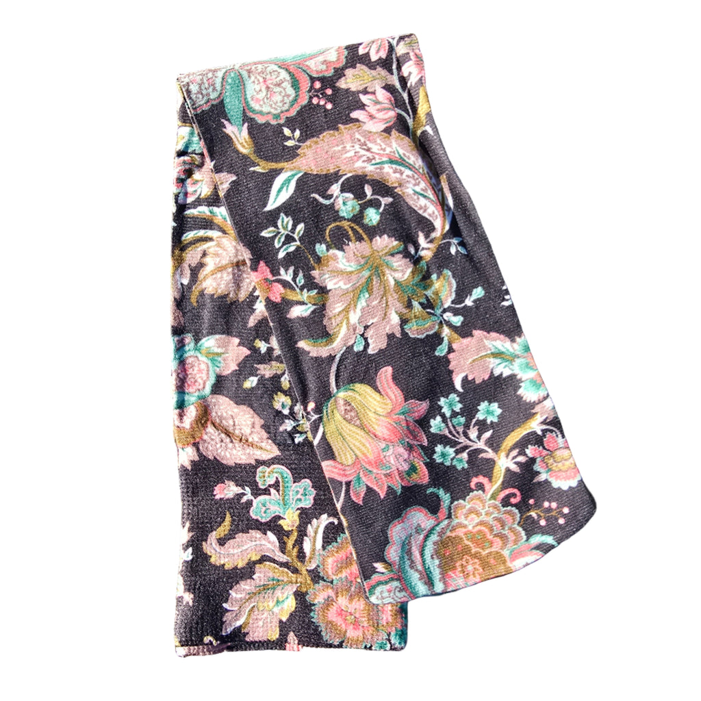 Celeste Stein mid-calf socks in Black Pampalore are designed to seamlessly complement any outfit, from dress pants to casual jeans. Crafted from a soft blend of 91% nylon and 9% spandex, these socks provide a comfortable stretch that fits snugly without feeling tight.&nbsp; Their versatile style and reliable fit make them a fan favorite, adding the perfect finishing touch to your footwear and enhancing your overall look with subtle elegance.