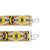 Pixie Mood Sammi Strap - Woven Yellow