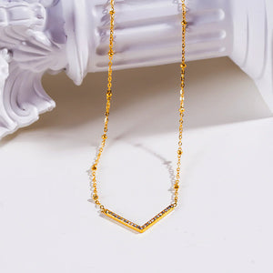 The Hackney Nine Sanita necklace is perfect for any special occasion, whether it's a wedding, graduation, or even dressing up for the day. Made with high-quality yellow gold, it's a timeless piece that will add a touch of elegance to any outfit. Plus, it's nickel-free, making it safe and comfortable to wear for extended periods of time. With various lengths available, you can style it to suit your personal preference. Elevate your look with this beautiful and versatile accessory from Hackney Nine.