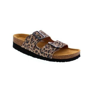 The Naot Santa Barbara is the perfect everyday slide sandal. With two buckle closures for easy adjustment, this style offers ultimate comfort and support. Its anatomic cork and latex footbed, wrapped in luxurious suede, molds to the shape of your foot with wear, providing long-lasting comfort.