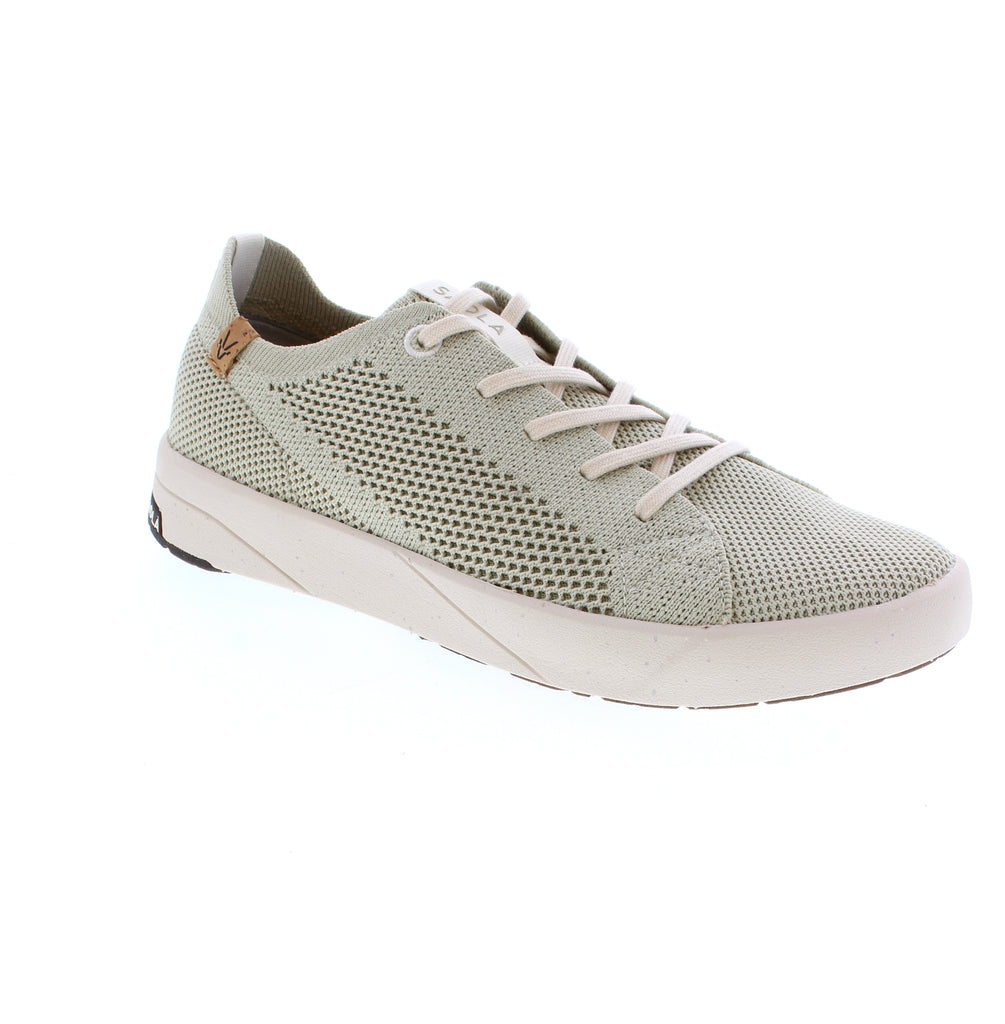 The sustainably made Cannon Knit 2.0 by Saola is made from recycled, bio-sourced and organic materials. Soft and breathable knit upper provides air circulation. Removable insoles mold to your feet or can be replaced with your own. Perfect for everyday casual wear.