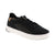 The Saola Cannon Knit 3 W SAO5145-125 sneaker in black combines eco-conscious design with modern comfort. Built with a breathable mesh and fabric upper, microfiber lining, and a removable insole for orthotic support, this vegan-friendly shoe adapts to your needs. The EVA/PU and cork midsole with rubber outsole provides cushioning and stability, while the flatform heel and white sole add contemporary style.