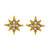 Discover timeless elegance with the Hackney Nine Sarenbe. These exquisite star stud earrings blend sophisticated design with exceptional craftsmanship, featuring premium AAA Zirconias that deliver diamond-like sparkle and brilliance. Crafted from pure 18 karat gold, they're nickel-free, hypoallergenic, and built to last—tarnish-free and waterproof for everyday wear. A versatile statement piece that elevates any occasion with refined glamour.