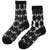 Drawing inspiration from ornate architectural motifs, the Unified Sheer Medallion crew features a rhythmic starburst pattern that feels both geometric and ethereal. This style captures vintage elegance reimagined with clean, modern transparency that plays beautifully against the skin. Lightweight and breathable, this sock serves as an artistic focal point for your footwear adding intricate starburst detail that elevates a simple pump or structured loafer. 